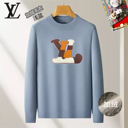 Wholesale Louis Vuitton LV Sweaters Long Sleeved For Men #1277433 $48.00 USD, Wholesale Quality Replica Louis Vuitton LV Sweaters