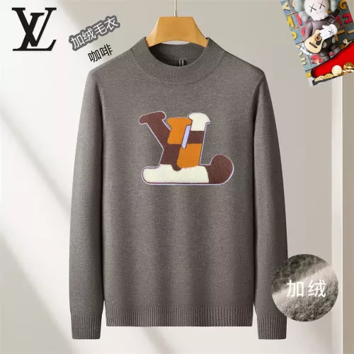 Wholesale Louis Vuitton LV Sweaters Long Sleeved For Men #1277436 $48.00 USD, Wholesale Quality Replica Louis Vuitton LV Sweaters