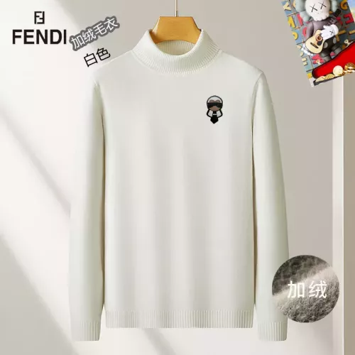 Wholesale Fendi Sweaters Long Sleeved For Men #1277450 $48.00 USD, Wholesale Quality Replica Fendi Sweaters