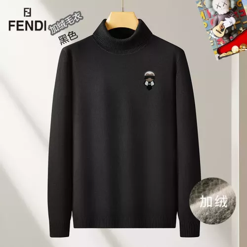 Wholesale Fendi Sweaters Long Sleeved For Men #1277451 $48.00 USD, Wholesale Quality Replica Fendi Sweaters