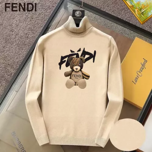 Wholesale Fendi Sweaters Long Sleeved For Men #1277501 $42.00 USD, Wholesale Quality Replica Fendi Sweaters