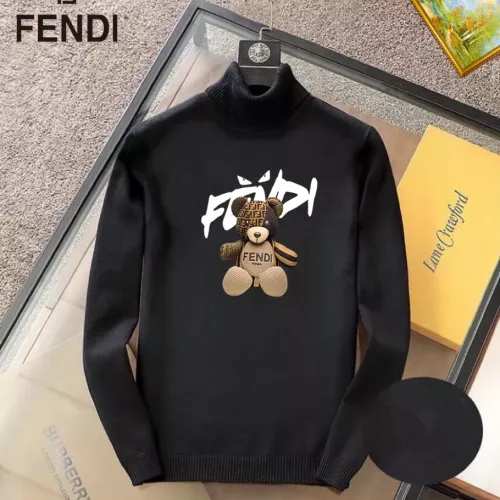 Wholesale Fendi Sweaters Long Sleeved For Men #1277502 $42.00 USD, Wholesale Quality Replica Fendi Sweaters