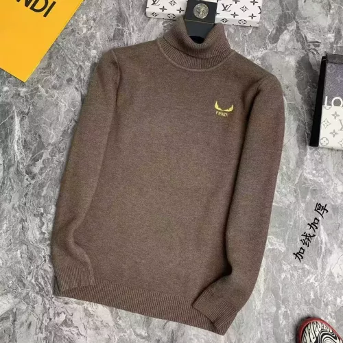 Wholesale Fendi Sweaters Long Sleeved For Men #1277562 $52.00 USD, Wholesale Quality Replica Fendi Sweaters