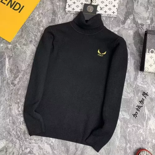 Wholesale Fendi Sweaters Long Sleeved For Men #1277563 $52.00 USD, Wholesale Quality Replica Fendi Sweaters