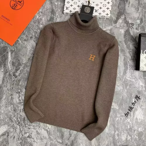 Wholesale Hermes Sweaters Long Sleeved For Men #1277574 $52.00 USD, Wholesale Quality Replica Hermes Sweaters