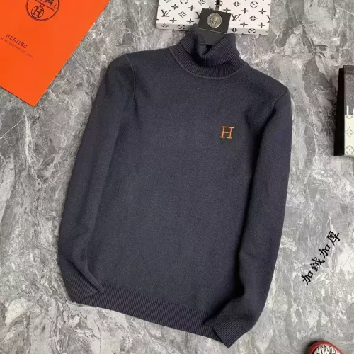 Wholesale Hermes Sweaters Long Sleeved For Men #1277575 $52.00 USD, Wholesale Quality Replica Hermes Sweaters