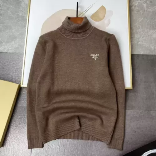 Wholesale Prada Sweater Long Sleeved For Men #1277583 $52.00 USD, Wholesale Quality Replica Prada Sweater