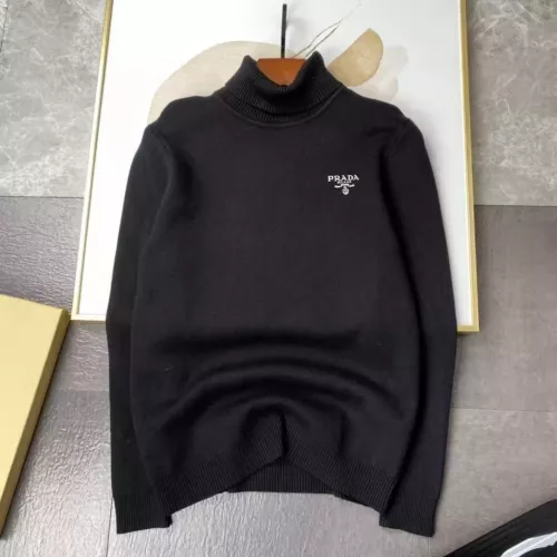 Wholesale Prada Sweater Long Sleeved For Men #1277585 $52.00 USD, Wholesale Quality Replica Prada Sweater