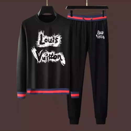 Wholesale Louis Vuitton LV Tracksuits Long Sleeved For Men #1277596 $88.00 USD, Wholesale Quality Replica Louis Vuitton LV Tracksuits