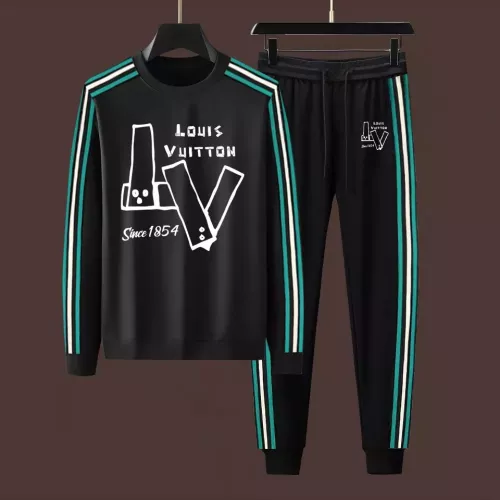 Wholesale Louis Vuitton LV Tracksuits Long Sleeved For Men #1277607 $88.00 USD, Wholesale Quality Replica Louis Vuitton LV Tracksuits