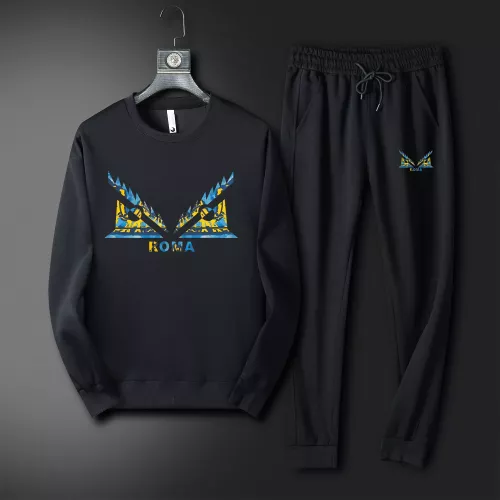 Wholesale Fendi Tracksuits Long Sleeved For Men #1277613 $72.00 USD, Wholesale Quality Replica Fendi Tracksuits