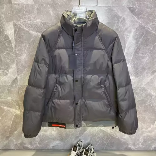 Wholesale Prada Down Feather Coat Long Sleeved For Men #1277627 $115.00 USD, Wholesale Quality Replica Prada Down Feather Coat