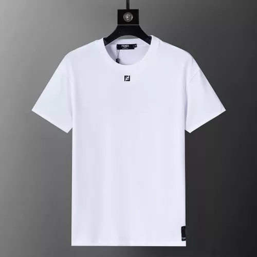 Wholesale Fendi T-Shirts Short Sleeved For Men #1277640 $25.00 USD, Wholesale Quality Replica Fendi T-Shirts