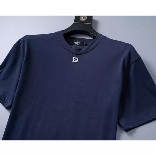 Replica Fendi T-Shirts Short Sleeved For Men #1277641 $25.00 USD for Wholesale