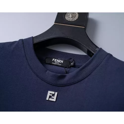 Replica Fendi T-Shirts Short Sleeved For Men #1277641 $25.00 USD for Wholesale