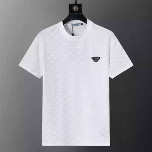 Wholesale Prada T-Shirts Short Sleeved For Men #1277645 $25.00 USD, Wholesale Quality Replica Prada T-Shirts