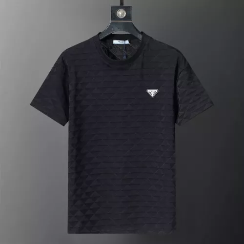 Wholesale Prada T-Shirts Short Sleeved For Men #1277646 $25.00 USD, Wholesale Quality Replica Prada T-Shirts