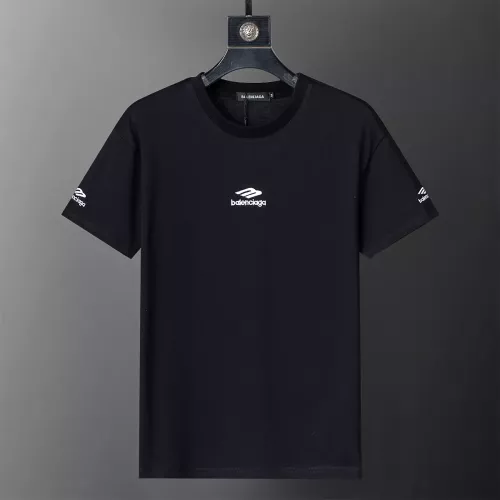 Wholesale Balenciaga T-Shirts Short Sleeved For Men #1277648 $25.00 USD, Wholesale Quality Replica Balenciaga T-Shirts