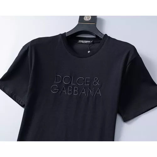 Replica Dolce & Gabbana D&G T-Shirts Short Sleeved For Men #1277657 $25.00 USD for Wholesale