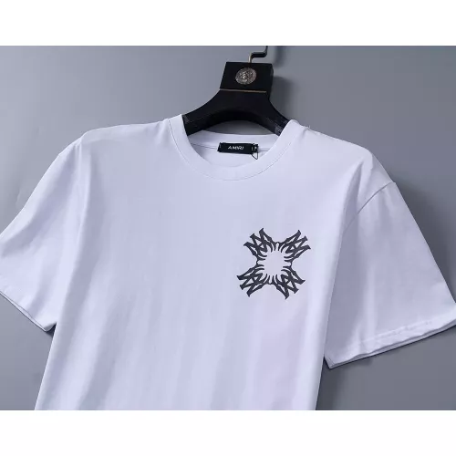 Replica Amiri T-Shirts Short Sleeved For Men #1277683 $25.00 USD for Wholesale