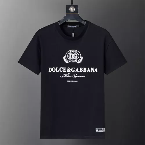 Wholesale Dolce &amp; Gabbana D&amp;G T-Shirts Short Sleeved For Men #1277693 $25.00 USD, Wholesale Quality Replica Dolce &amp; Gabbana D&amp;G T-Shirts