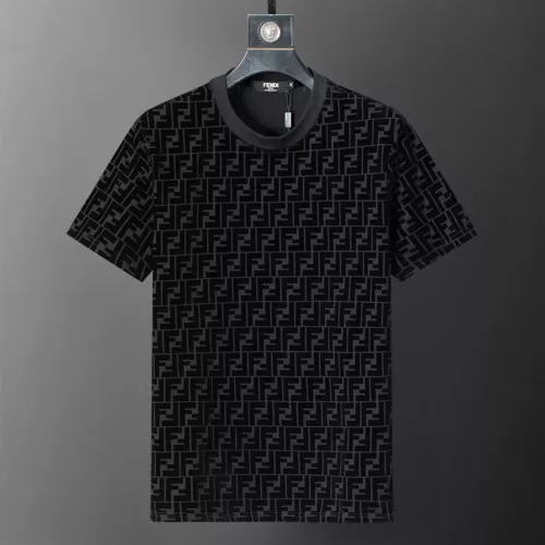 Wholesale Fendi T-Shirts Short Sleeved For Men #1277709 $25.00 USD, Wholesale Quality Replica Fendi T-Shirts