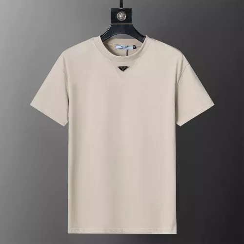 Wholesale Prada T-Shirts Short Sleeved For Men #1277716 $25.00 USD, Wholesale Quality Replica Prada T-Shirts