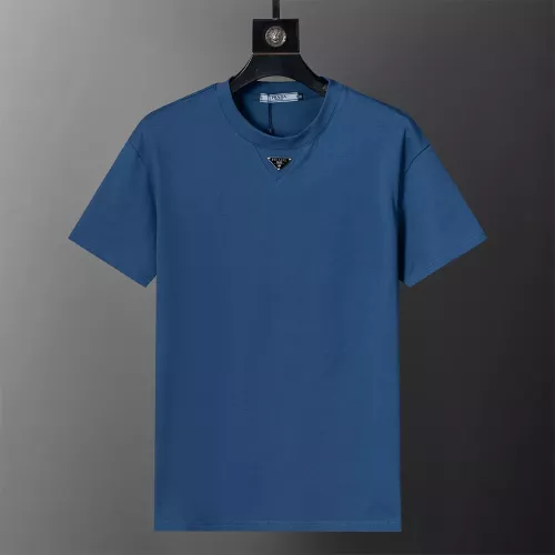 Wholesale Prada T-Shirts Short Sleeved For Men #1277717 $25.00 USD, Wholesale Quality Replica Prada T-Shirts