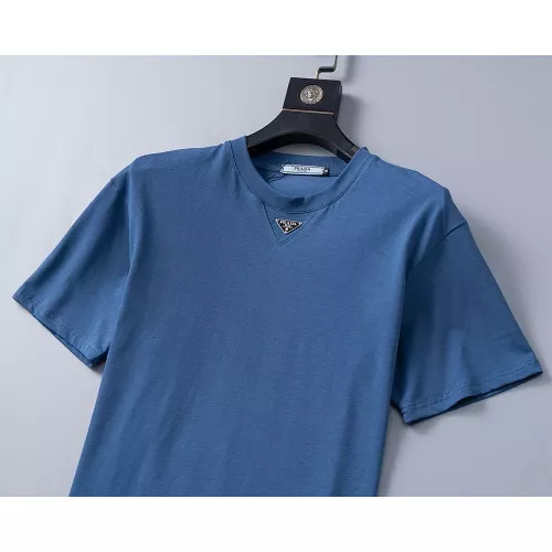 Replica Prada T-Shirts Short Sleeved For Men #1277717 $25.00 USD for Wholesale