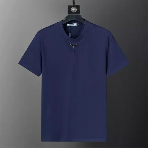 Wholesale Prada T-Shirts Short Sleeved For Men #1277718 $25.00 USD, Wholesale Quality Replica Prada T-Shirts