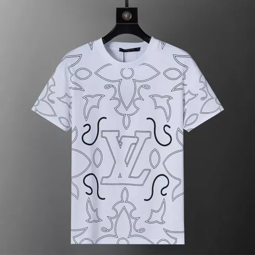 Wholesale Louis Vuitton LV T-Shirts Short Sleeved For Men #1277747 $25.00 USD, Wholesale Quality Replica Louis Vuitton LV T-Shirts