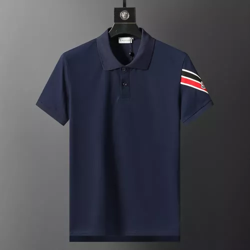 Wholesale Moncler T-Shirts Short Sleeved For Men #1277771 $27.00 USD, Wholesale Quality Replica Moncler T-Shirts