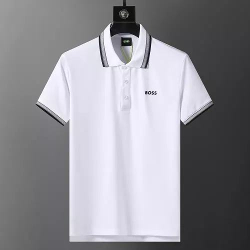 Wholesale Hugo Boss T-Shirts Short Sleeved For Men #1277777 $27.00 USD, Wholesale Quality Replica Hugo Boss T-Shirts 1:1 Quality