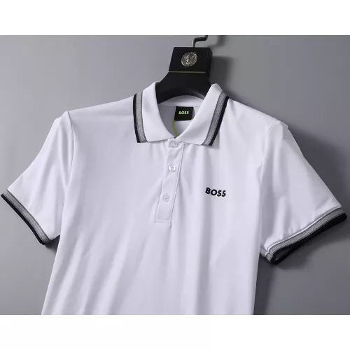 Replica Hugo Boss T-Shirts Short Sleeved For Men #1277777 $27.00 USD for Wholesale