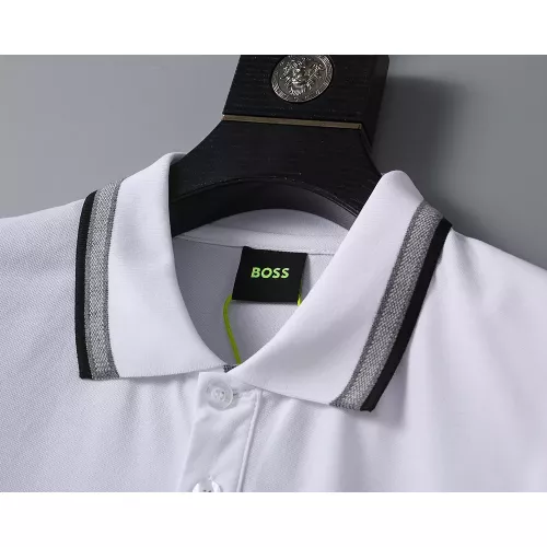 Replica Hugo Boss T-Shirts Short Sleeved For Men #1277777 $27.00 USD for Wholesale