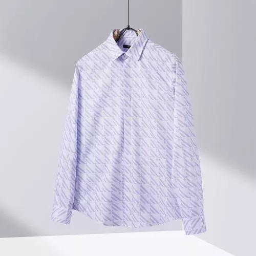 Wholesale Louis Vuitton LV Shirts Long Sleeved For Men #1277796 $60.00 USD, Wholesale Quality Replica Louis Vuitton LV Shirts