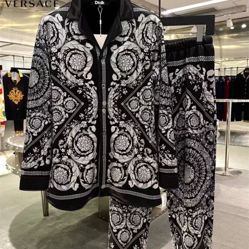 Wholesale Versace Tracksuits Long Sleeved For Men #1277807 $92.00 USD, Wholesale Quality Replica Versace Tracksuits