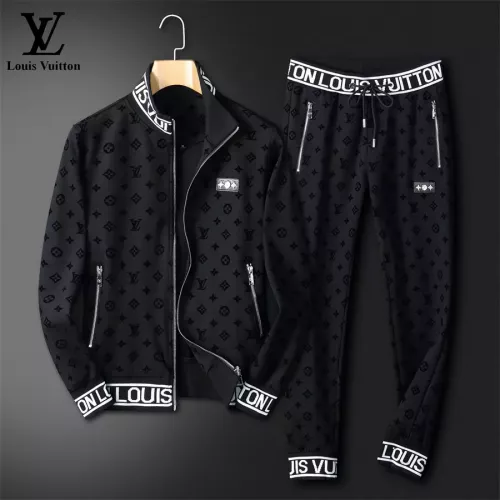 Wholesale Louis Vuitton LV Tracksuits Long Sleeved For Men #1277813 $92.00 USD, Wholesale Quality Replica Louis Vuitton LV Tracksuits