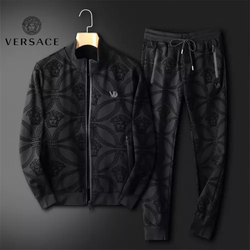 Wholesale Versace Tracksuits Long Sleeved For Men #1277814 $92.00 USD, Wholesale Quality Replica Versace Tracksuits