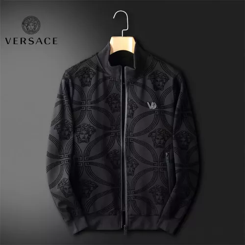 Replica Versace Tracksuits Long Sleeved For Men #1277814 $92.00 USD for Wholesale