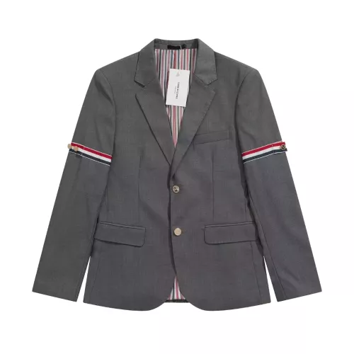 Wholesale Thom Browne Jackets Long Sleeved For Men #1277876 $100.00 USD, Wholesale Quality Replica Thom Browne Jackets