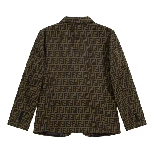 Replica Fendi Jackets Long Sleeved For Men #1277886 $100.00 USD for Wholesale