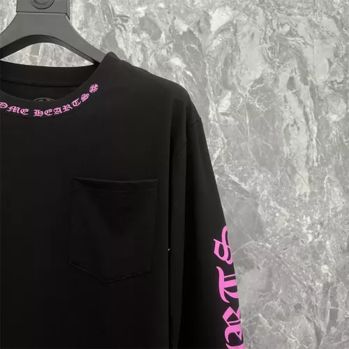 Replica Chrome Hearts T-Shirts Long Sleeved For Unisex #1278013 $52.00 USD for Wholesale