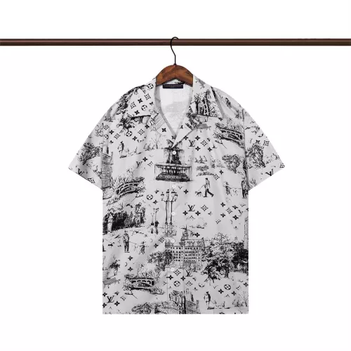 Wholesale Louis Vuitton LV Shirts Short Sleeved For Men #1278056 $36.00 USD, Wholesale Quality Replica Louis Vuitton LV Shirts