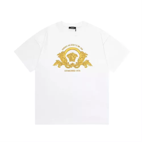 Wholesale Versace T-Shirts Short Sleeved For Unisex #1278107 $45.00 USD, Wholesale Quality Replica Versace T-Shirts