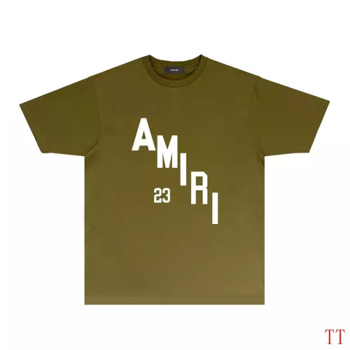 Wholesale Amiri T-Shirts Short Sleeved For Unisex #1278180 $32.00 USD, Wholesale Quality Replica Amiri T-Shirts