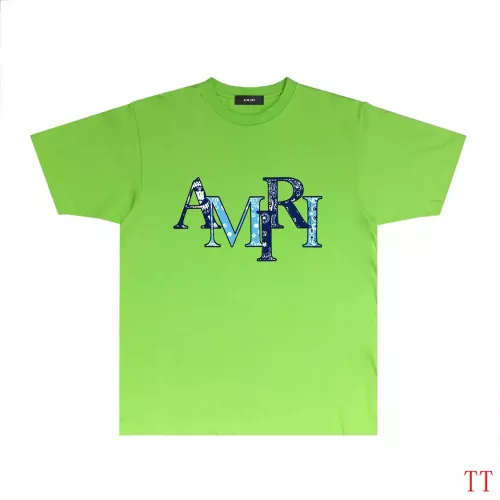 Wholesale Amiri T-Shirts Short Sleeved For Unisex #1278216 $32.00 USD, Wholesale Quality Replica Amiri T-Shirts