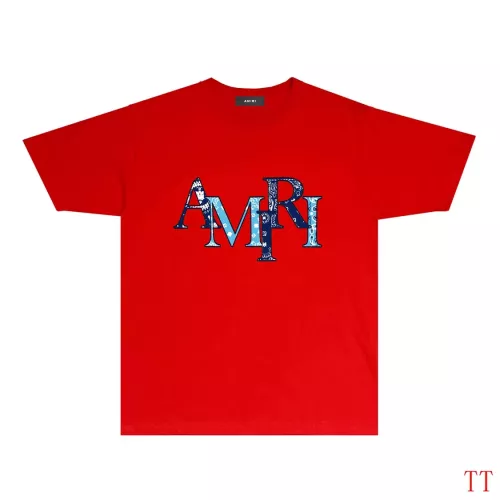 Wholesale Amiri T-Shirts Short Sleeved For Unisex #1278218 $32.00 USD, Wholesale Quality Replica Amiri T-Shirts