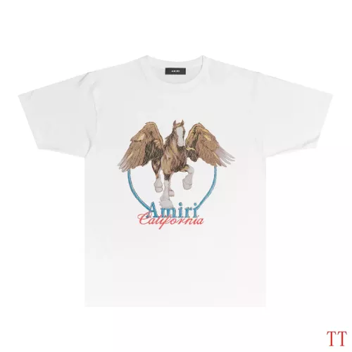 Wholesale Amiri T-Shirts Short Sleeved For Unisex #1278220 $32.00 USD, Wholesale Quality Replica Amiri T-Shirts