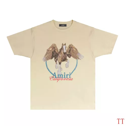 Wholesale Amiri T-Shirts Short Sleeved For Unisex #1278222 $32.00 USD, Wholesale Quality Replica Amiri T-Shirts